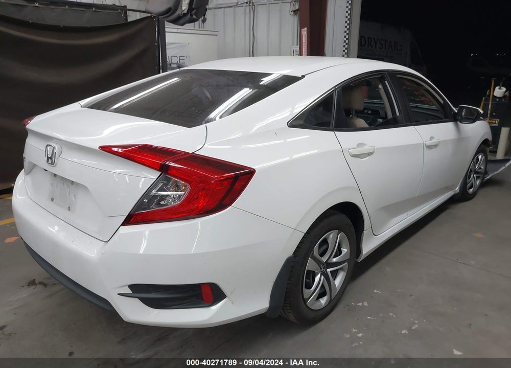 2018 HONDA CIVIC LX VIN: 19XFC2F54JE017473