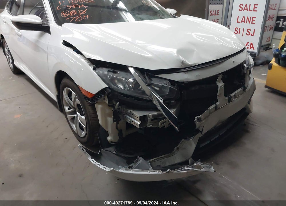 2018 HONDA CIVIC LX VIN: 19XFC2F54JE017473