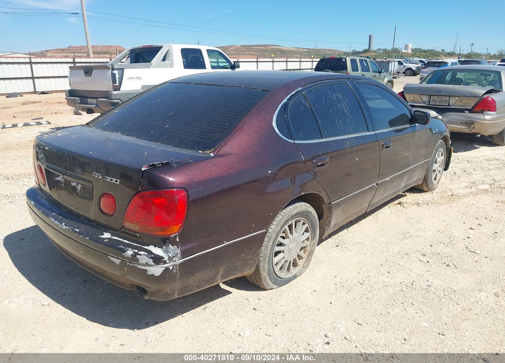 2001 LEXUS GS 300 VIN: JT8BD69S910141752
