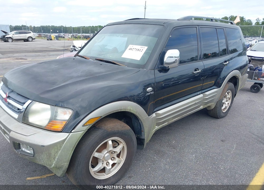 2001 MITSUBISHI MONTERO VIN: JA4MW51RX1J038755
