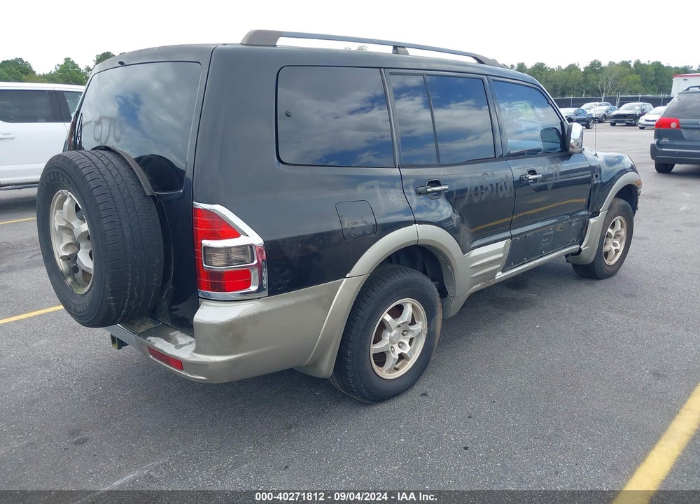 2001 MITSUBISHI MONTERO VIN: JA4MW51RX1J038755
