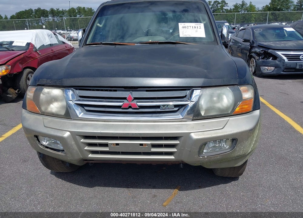 2001 MITSUBISHI MONTERO VIN: JA4MW51RX1J038755