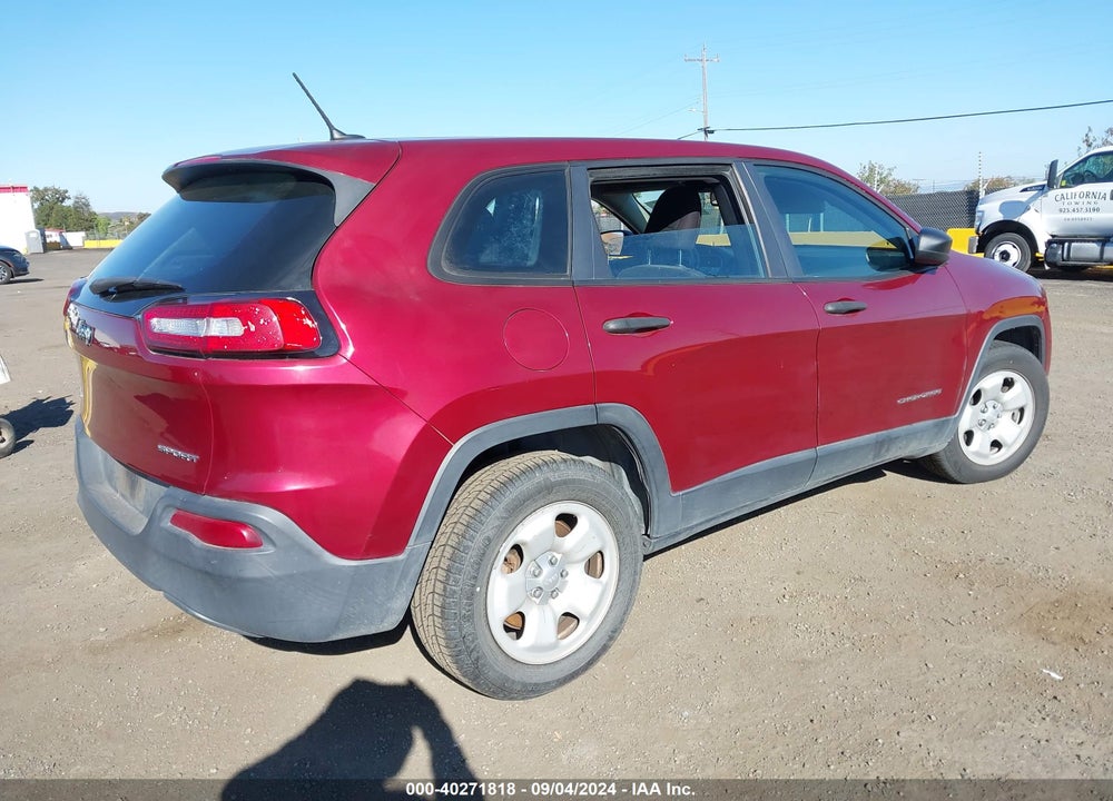 2014 JEEP CHEROKEE VIN: 1C4PJMAB2EW192688