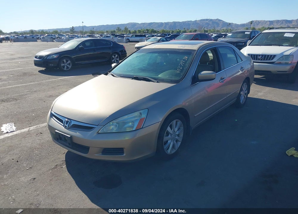 2006 HONDA ACCORD 3.0 EX VIN: 1HGCM66886A057973