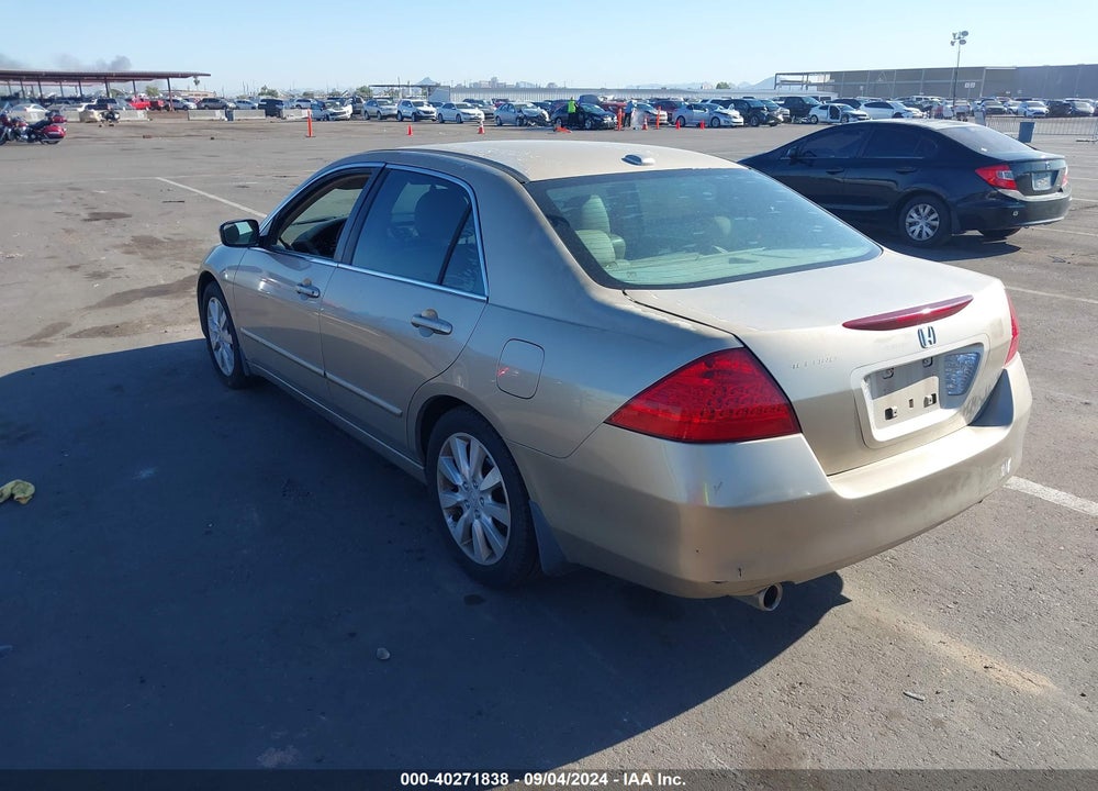 2006 HONDA ACCORD 3.0 EX VIN: 1HGCM66886A057973
