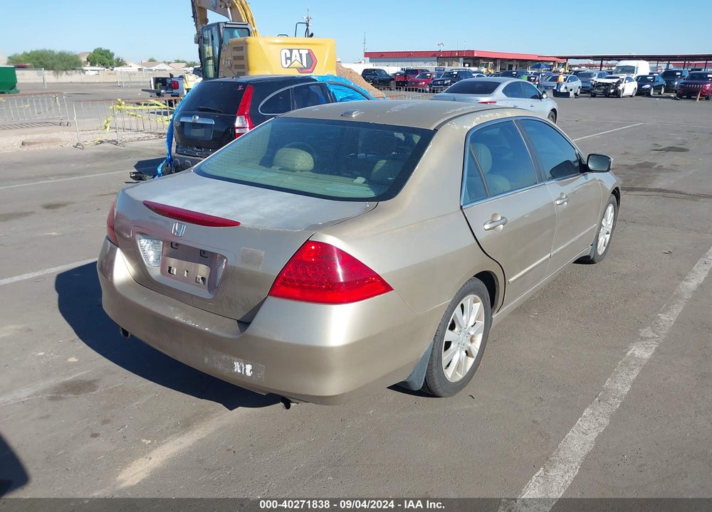2006 HONDA ACCORD 3.0 EX VIN: 1HGCM66886A057973
