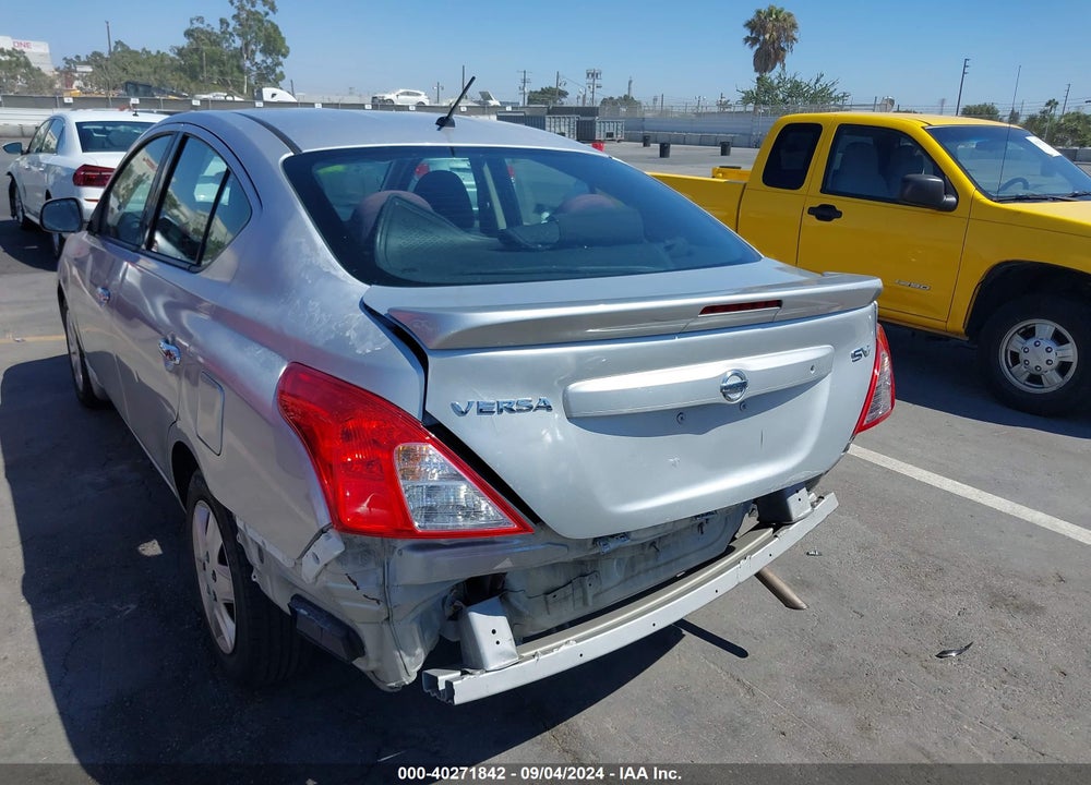 2014 NISSAN VERSA 1.6 S/1.6 S+/1.6 SL/1.6 SV VIN: 3N1CN7AP5EL862789