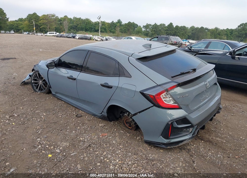 2021 HONDA CIVIC SPORT VIN: SHHFK7H45MU421853