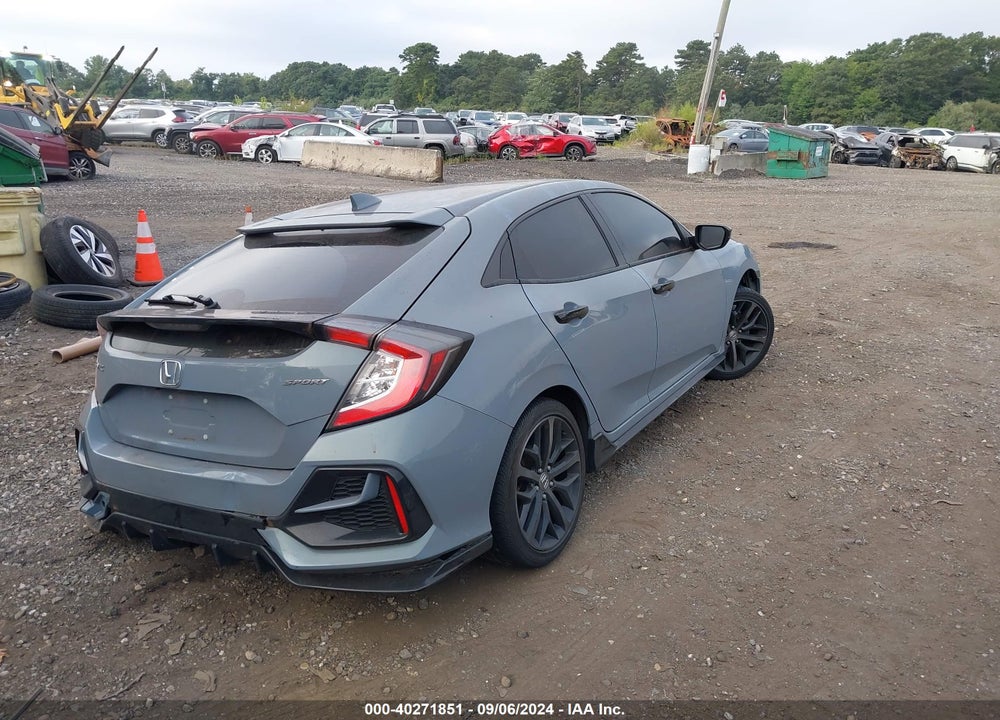 2021 HONDA CIVIC SPORT VIN: SHHFK7H45MU421853