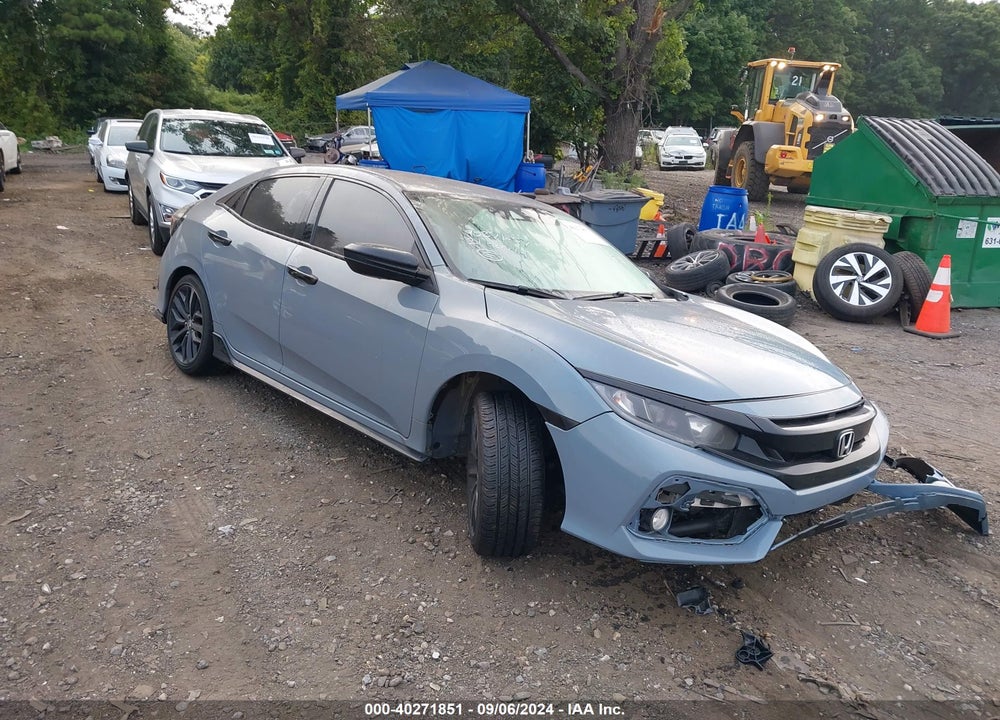 2021 HONDA CIVIC SPORT VIN: SHHFK7H45MU421853
