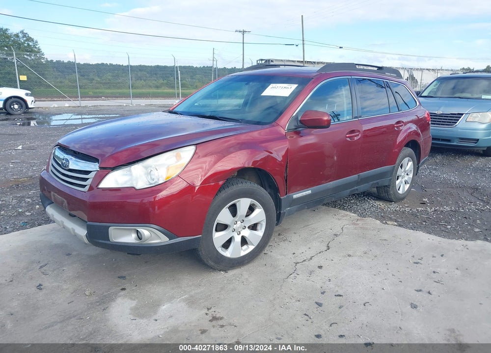 2012 SUBARU OUTBACK 2.5I PREMIUM VIN: 4S4BRBGC2C3233841