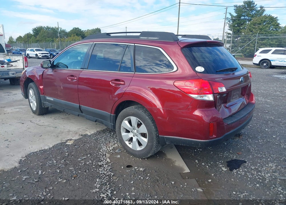 2012 SUBARU OUTBACK 2.5I PREMIUM VIN: 4S4BRBGC2C3233841
