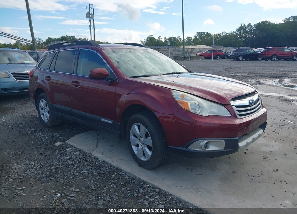 2012 SUBARU OUTBACK 2.5I PREMIUM VIN: 4S4BRBGC2C3233841