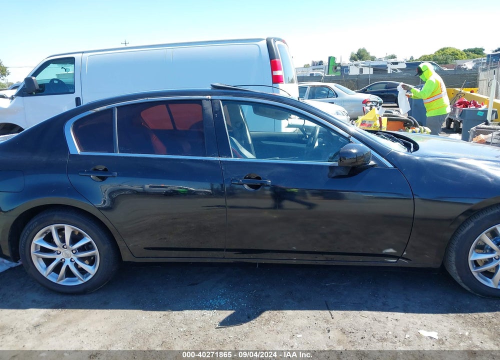 2007 INFINITI G35 JOURNEY VIN: JNKBV61E17M704815