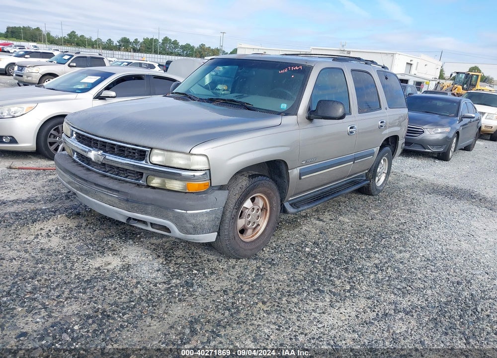 2001 CHEVROLET TAHOE LS VIN: 1GNEC13T21J278930