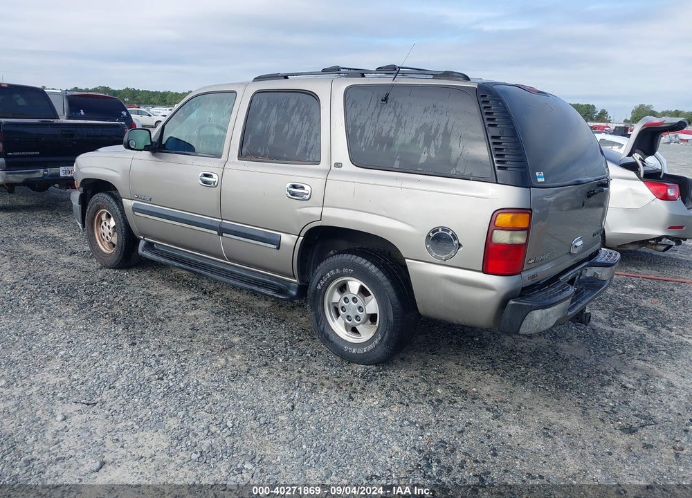 2001 CHEVROLET TAHOE LS VIN: 1GNEC13T21J278930