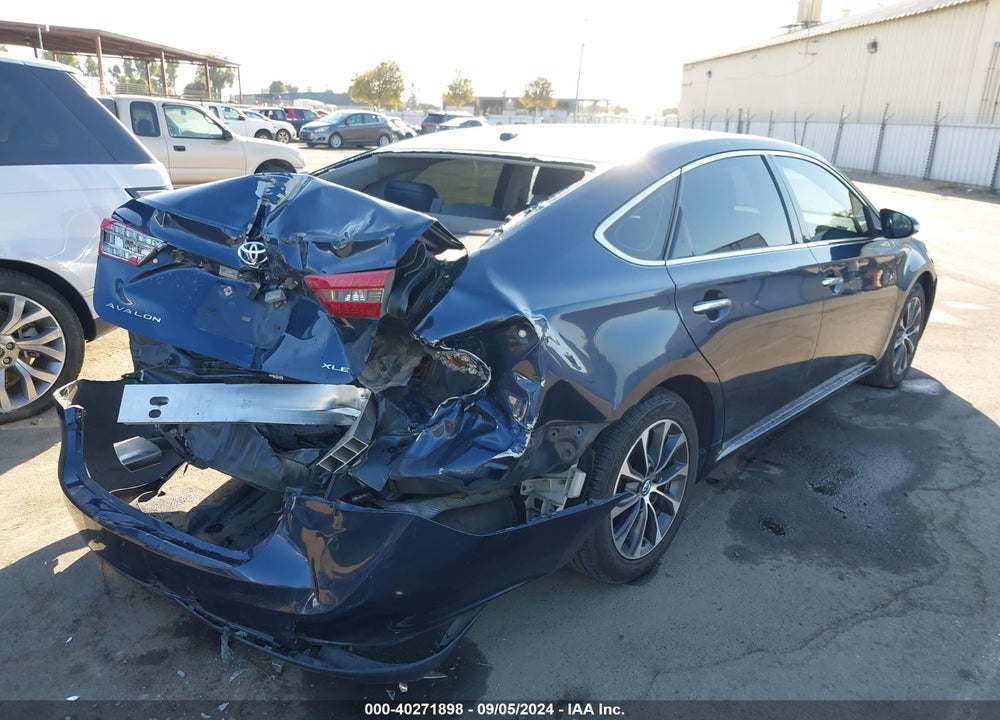 2016 TOYOTA AVALON XLE VIN: 4T1BK1EB4GU237897