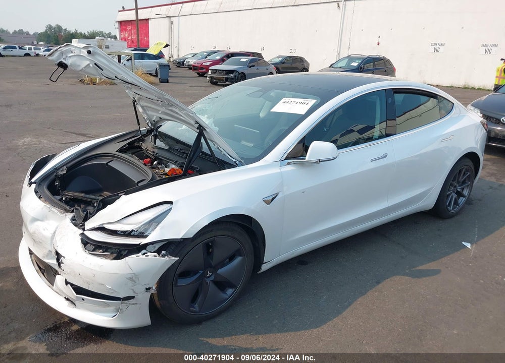 2020 TESLA MODEL 3 LONG RANGE DUAL MOTOR ALL-WHEEL DRIVE VIN: 5YJ3E1EB4LF647733