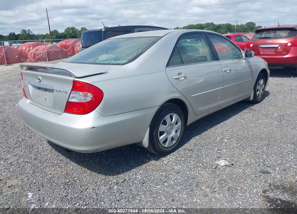 2004 TOYOTA CAMRY LE VIN: 4T1BE32K94U896691