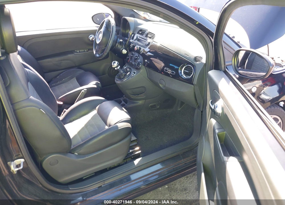 2012 FIAT 500 SPORT VIN: 3C3CFFBR4CT348003