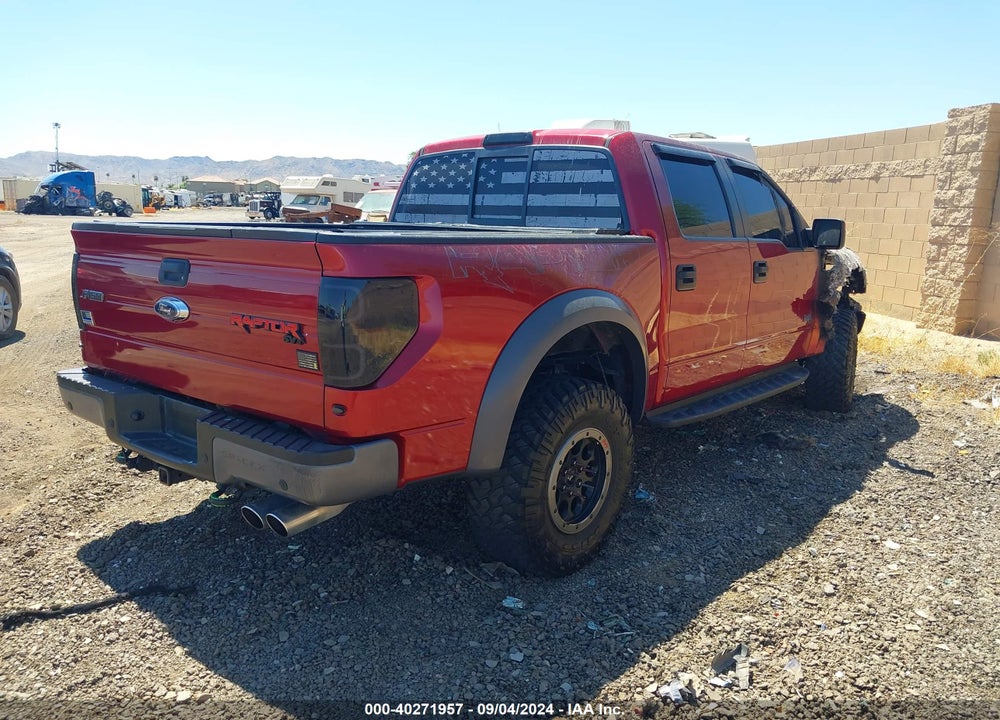 2014 FORD F-150 SVT RAPTOR VIN: 1FTFW1R69EFA82420