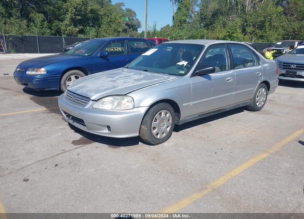 1999 HONDA CIVIC VALUE PACKAGE VIN: 2HGEJ6610XH517635