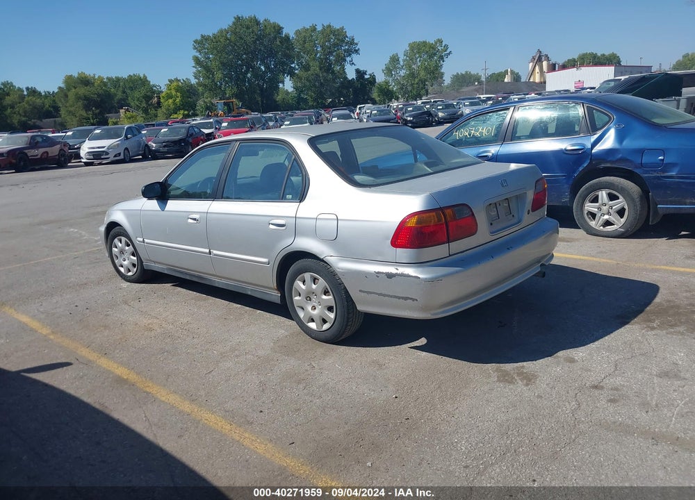 1999 HONDA CIVIC VALUE PACKAGE VIN: 2HGEJ6610XH517635