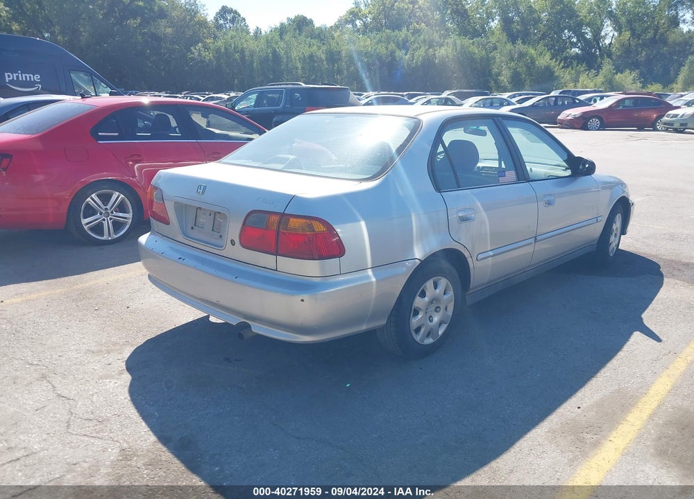 1999 HONDA CIVIC VALUE PACKAGE VIN: 2HGEJ6610XH517635