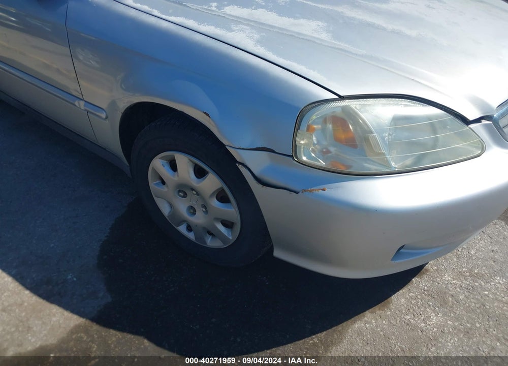 1999 HONDA CIVIC VALUE PACKAGE VIN: 2HGEJ6610XH517635