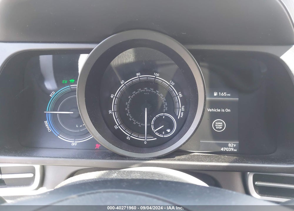 2021 HYUNDAI ELANTRA HYBRID BLUE VIN: KMHLM4AJ2MU008336