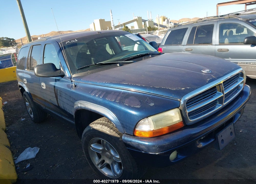 2002 DODGE DURANGO SLT PLUS VIN: 1B8HS58Z72F176858