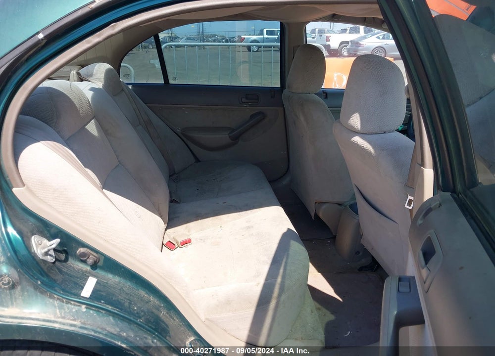 2001 HONDA CIVIC LX VIN: 1HGES16591L018992