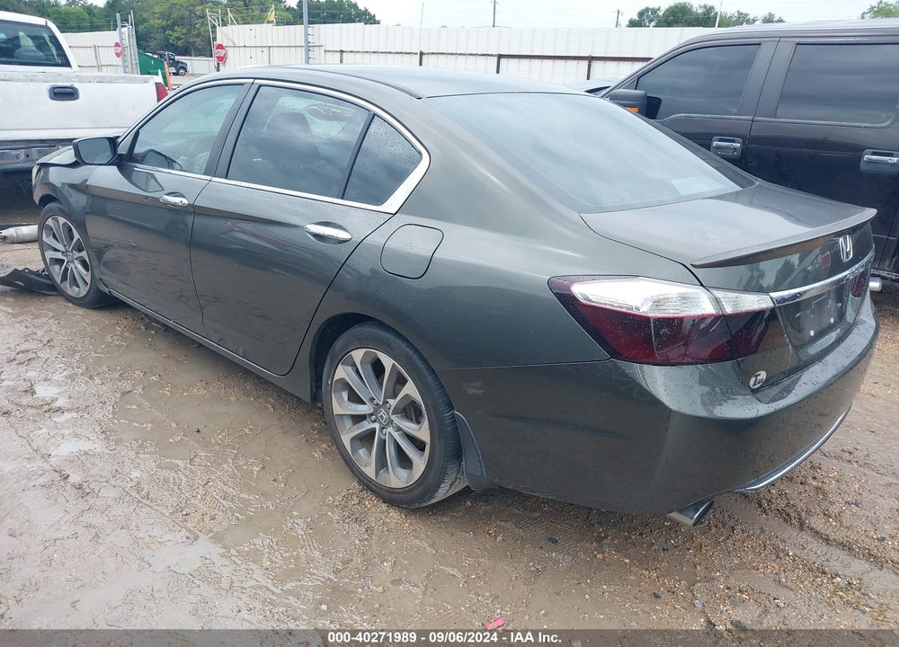 2013 HONDA ACCORD SPORT VIN: 1HGCR2F5XDA157845