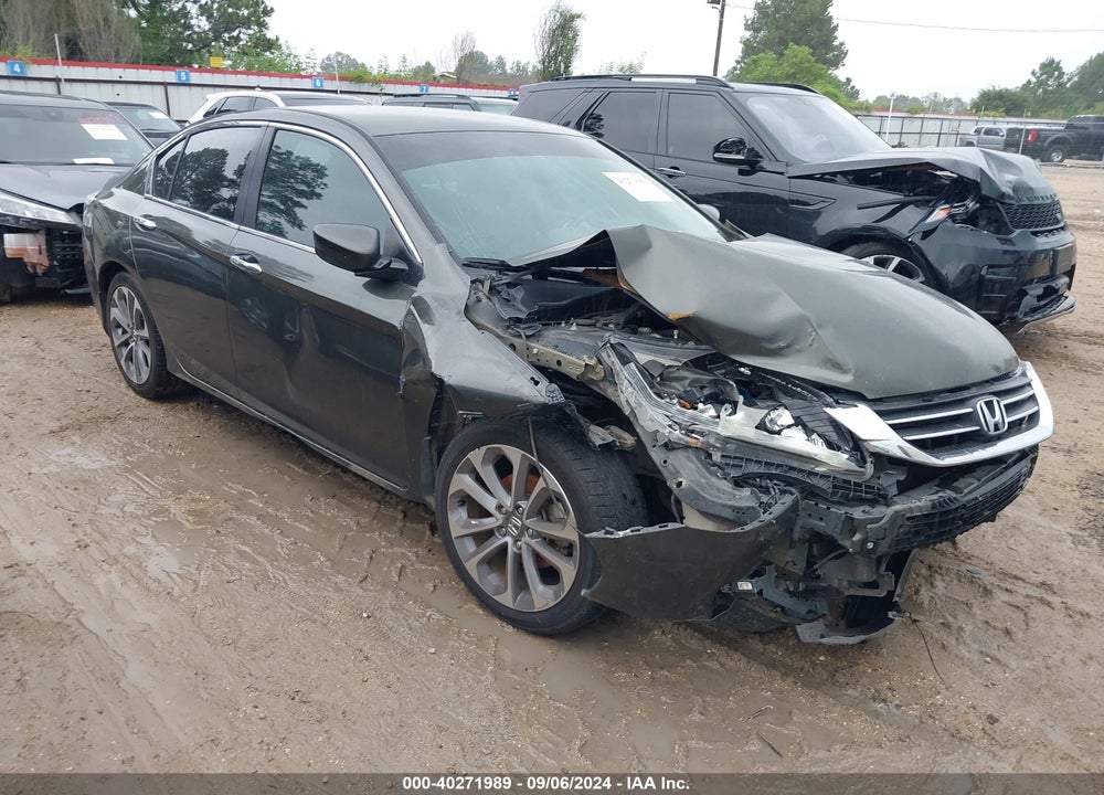 2013 HONDA ACCORD SPORT VIN: 1HGCR2F5XDA157845