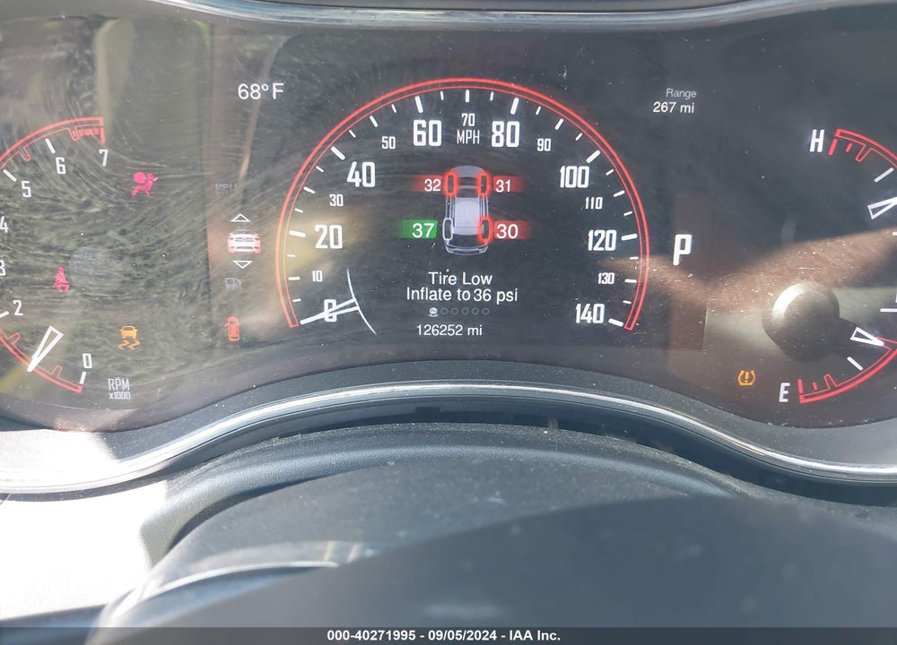2015 DODGE DURANGO LIMITED VIN: 1C4RDJDG2FC110404