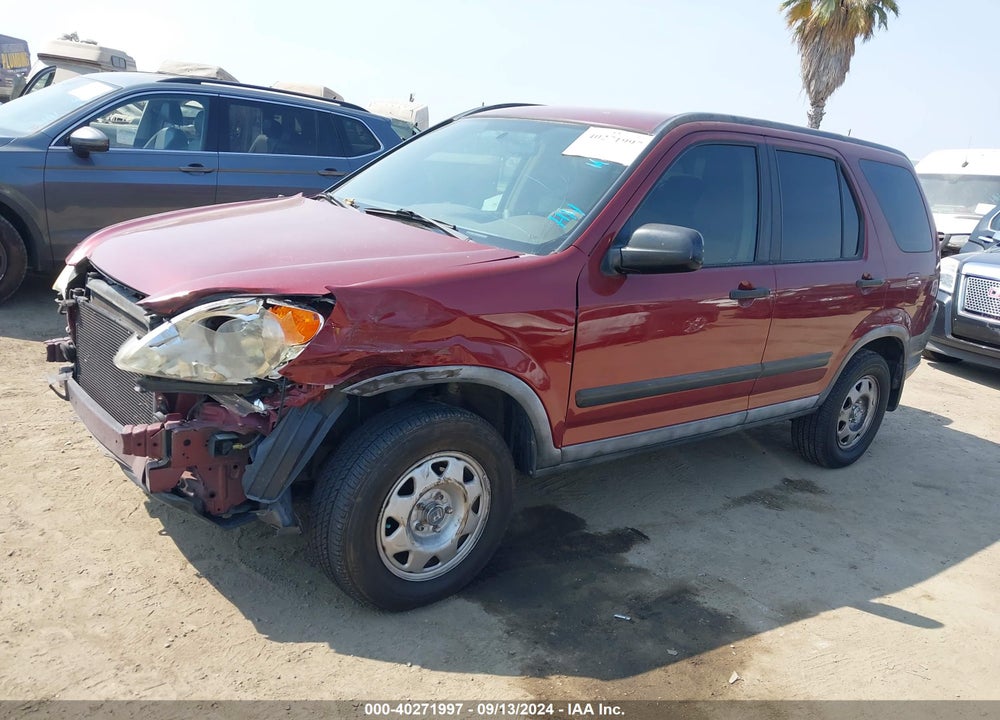 2004 HONDA CR-V LX VIN: SHSRD78404U252701