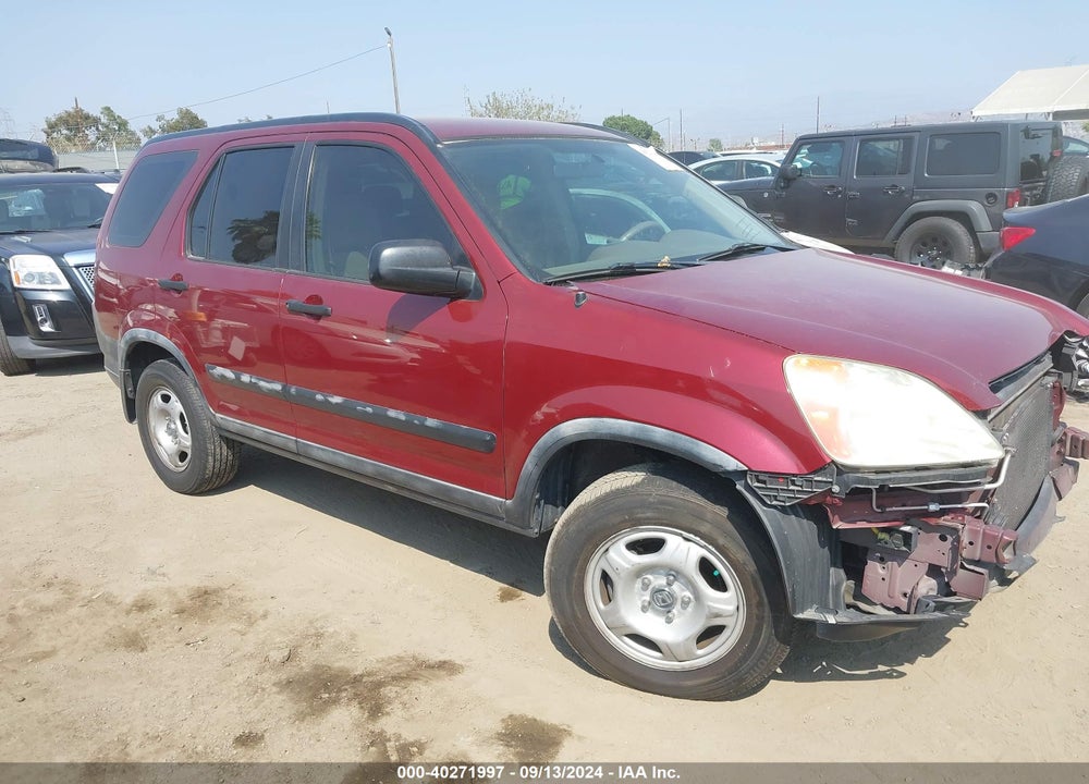 2004 HONDA CR-V LX VIN: SHSRD78404U252701
