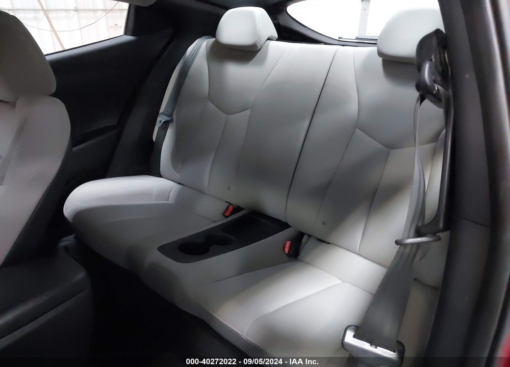 2012 HYUNDAI VELOSTER BASE W/GRAY VIN: KMHTC6ADXCU026302
