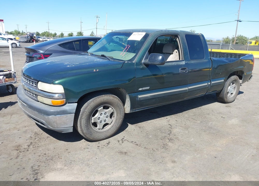 2001 CHEVROLET SILVERADO 1500 LS VIN: 2GCEC19T711183029