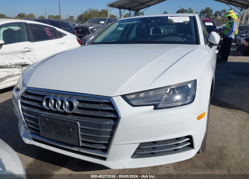 2017 AUDI A4 2.0T PREMIUM VIN: WAUGNAF42HN021623