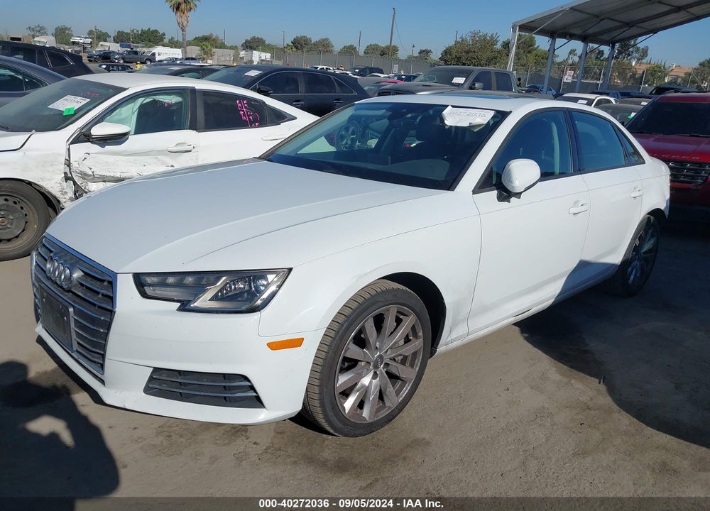 2017 AUDI A4 2.0T PREMIUM VIN: WAUGNAF42HN021623
