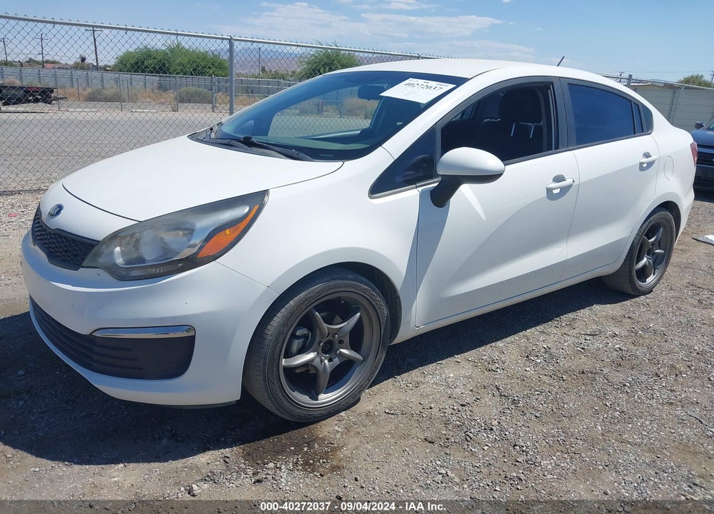 2016 KIA RIO LX VIN: KNADM4A35G6698812