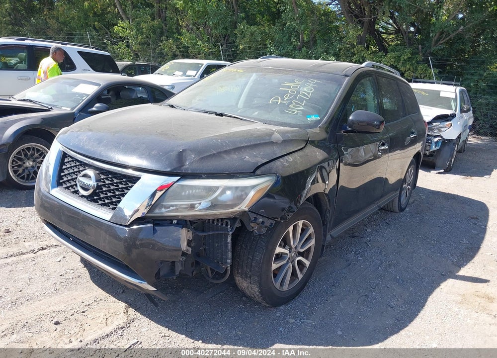 2014 NISSAN PATHFINDER SV VIN: 5N1AR2MN8EC690027