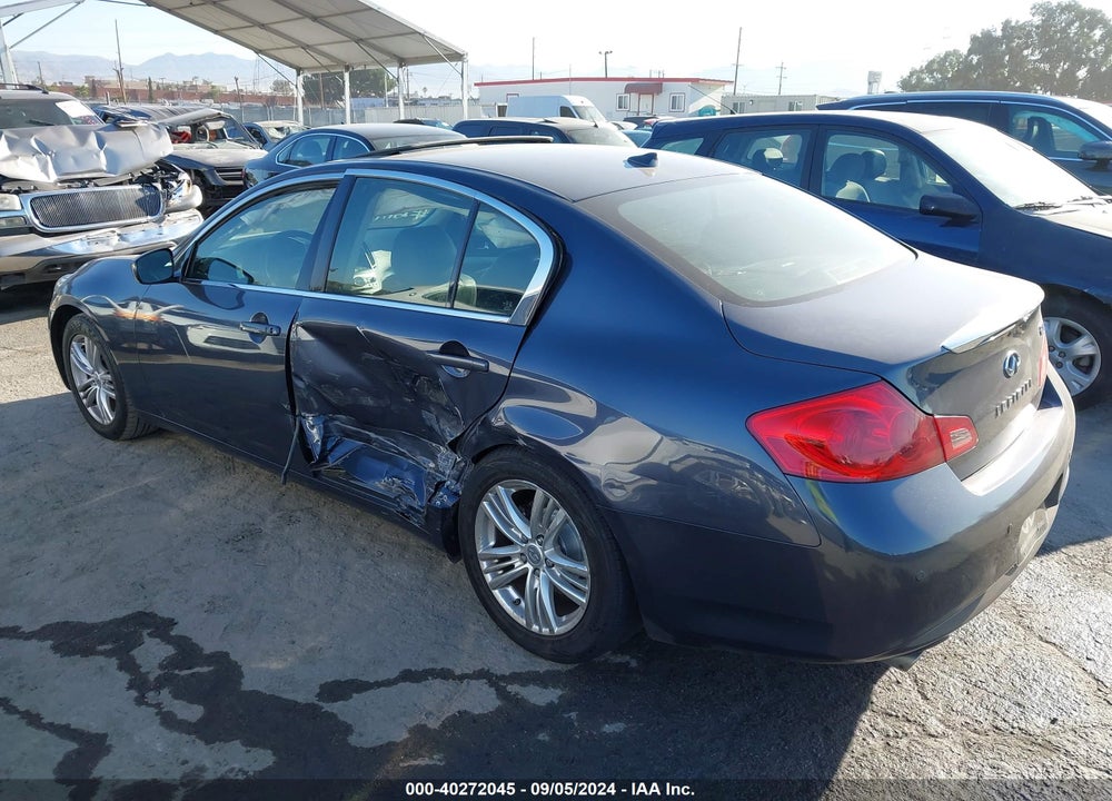 2012 INFINITI G37 JOURNEY VIN: JN1CV6AP6CM621580