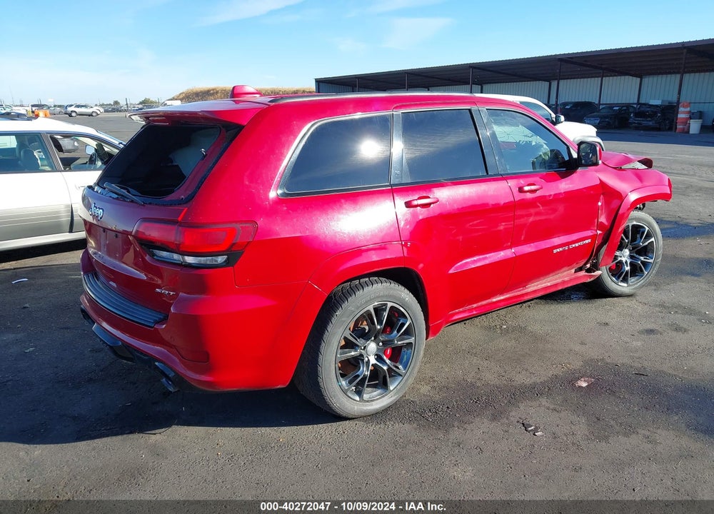 2016 JEEP GRAND CHEROKEE SRT VIN: 1C4RJFDJ8GC364928
