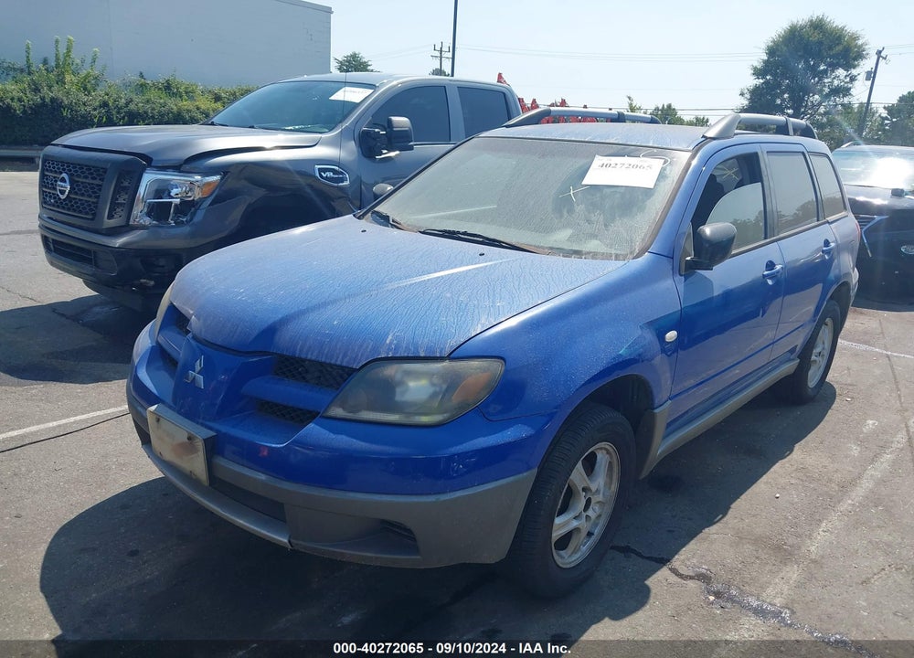 2003 MITSUBISHI OUTLANDER LS VIN: JA4LX31G63U055811
