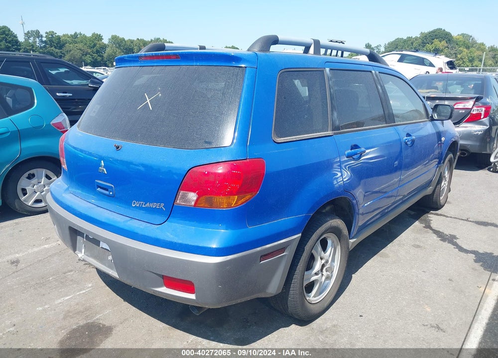 2003 MITSUBISHI OUTLANDER LS VIN: JA4LX31G63U055811