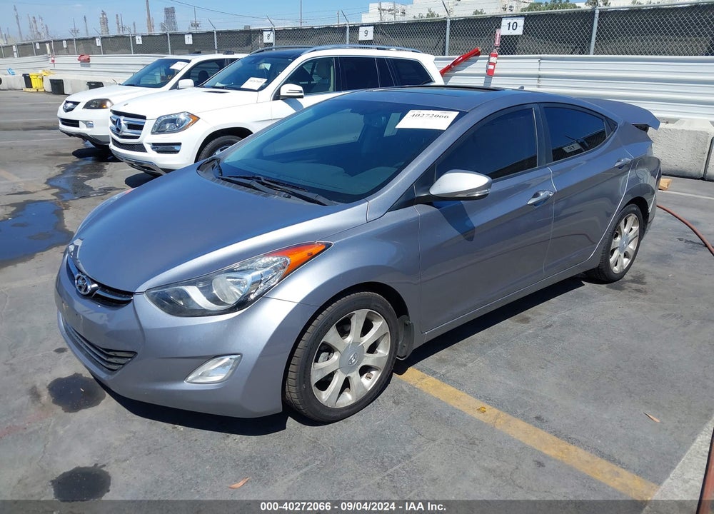 2013 HYUNDAI ELANTRA LIMITED VIN: KMHDH4AE9DU634171