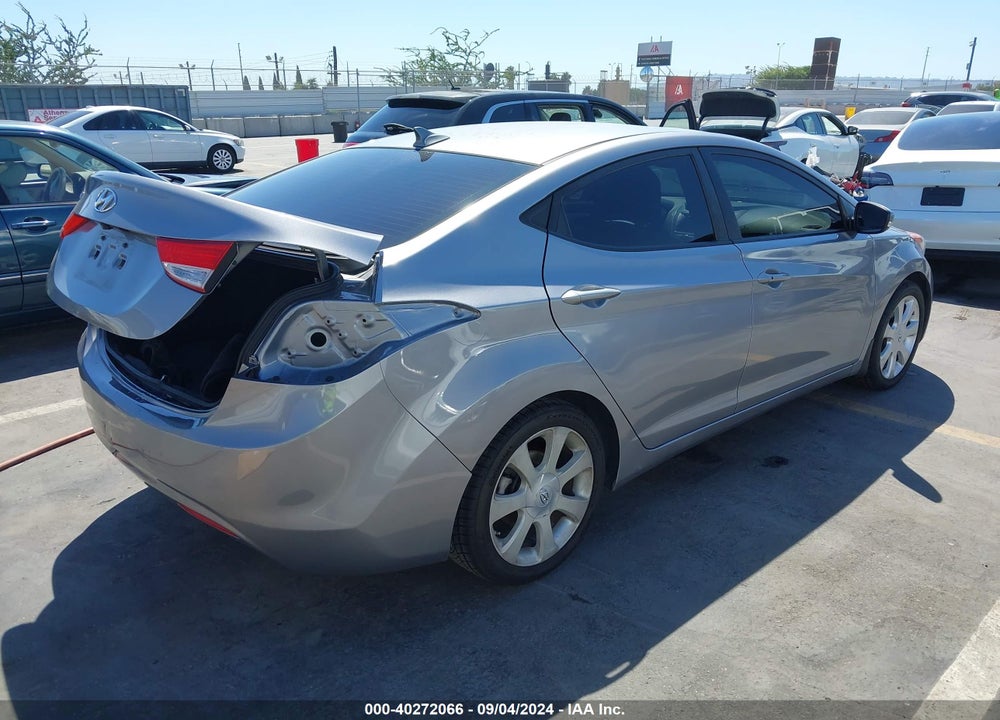 2013 HYUNDAI ELANTRA LIMITED VIN: KMHDH4AE9DU634171