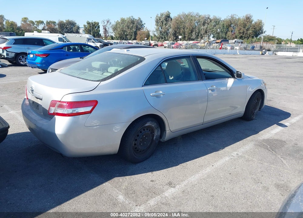2011 TOYOTA CAMRY LE VIN: 4T4BF3EK8BR116580
